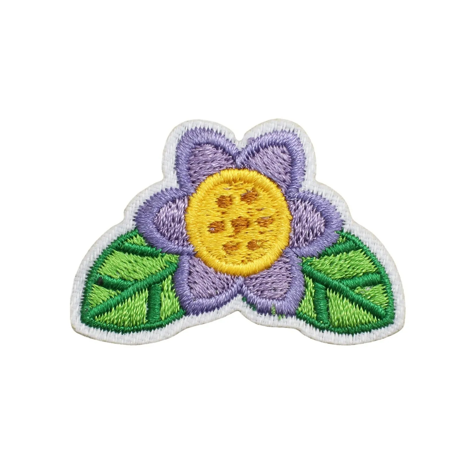 Parche bordado primavera con flores cálidas para ropa y equipo - imagen 4