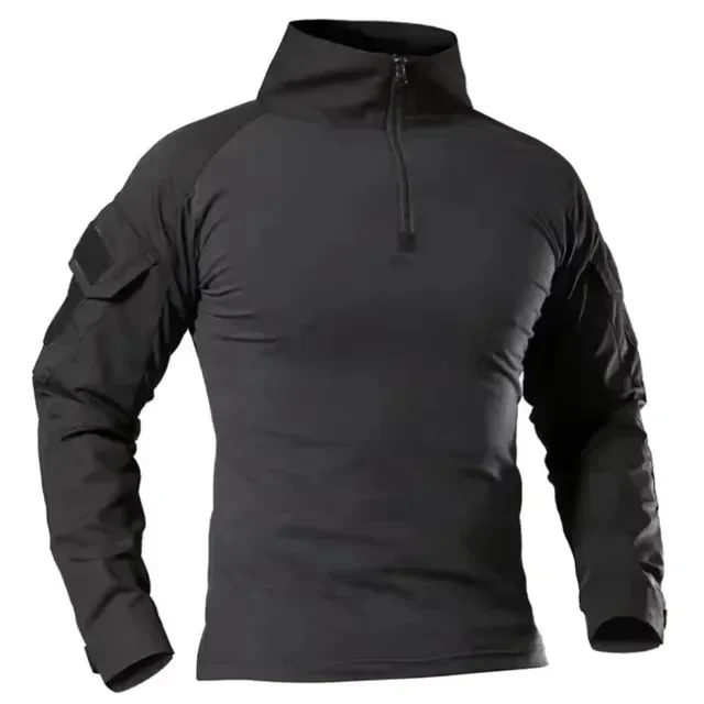 Camiseta táctica camuflaje transpirable senderismo hombre - imagen 3