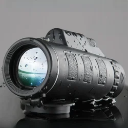 Monocular nocturno HD impermeable zoom mini para caza y camping
