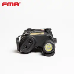 FMA PEQ-15 LA5 con láser rojo y luz LED blanca táctica