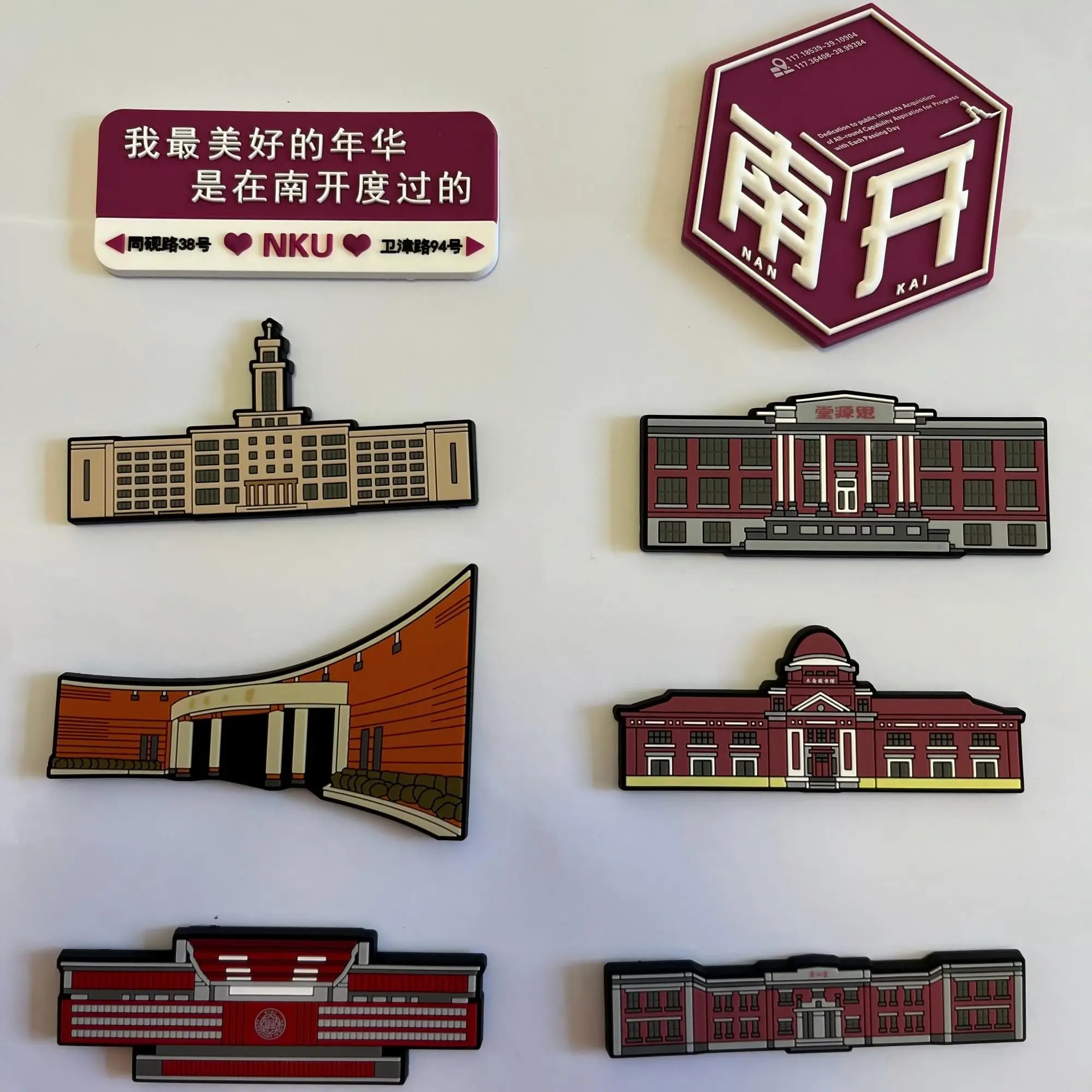 Imán de nevera 3D de PVC personalizado, recuerdo de viaje - imagen 4