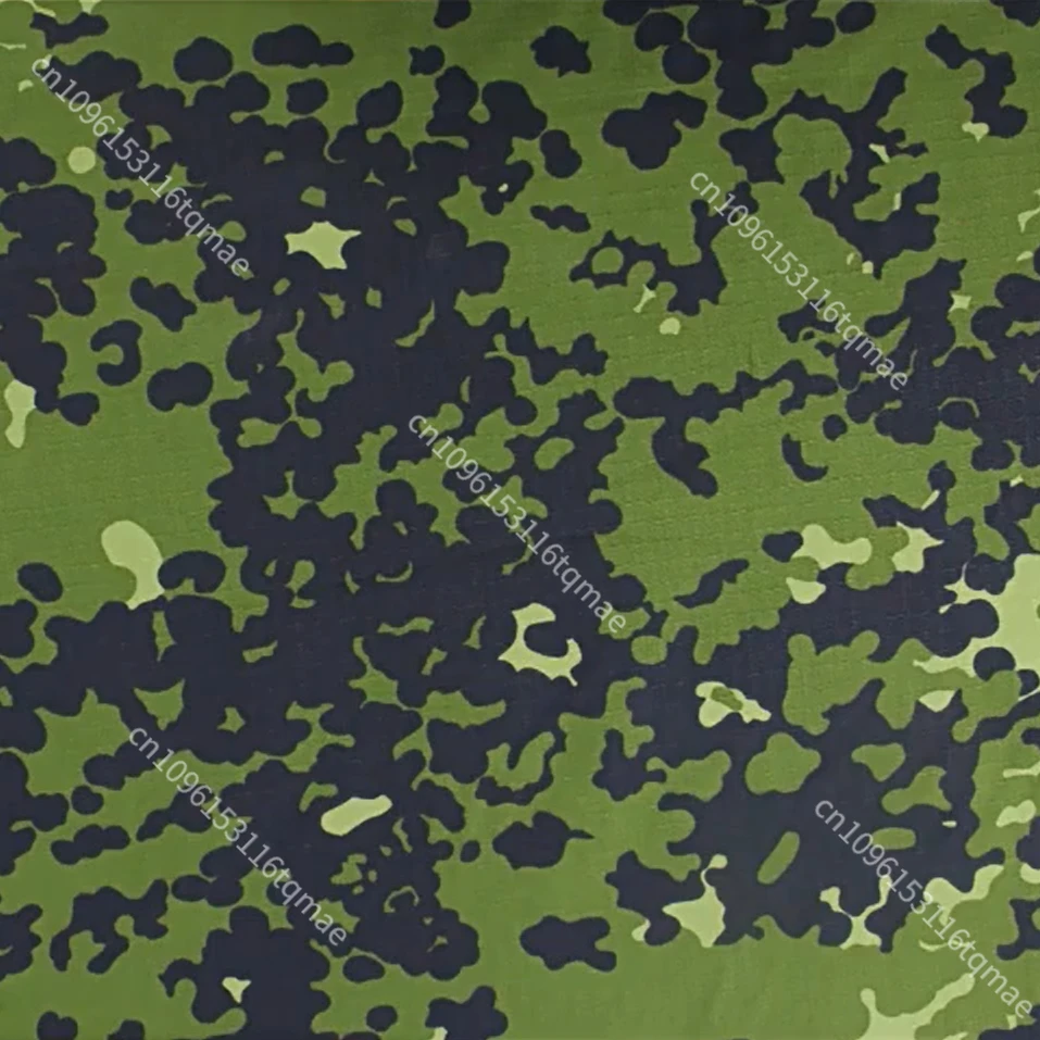 Tela de camuflaje táctico danés M84 nylon y algodón impermeable IR - imagen 2
