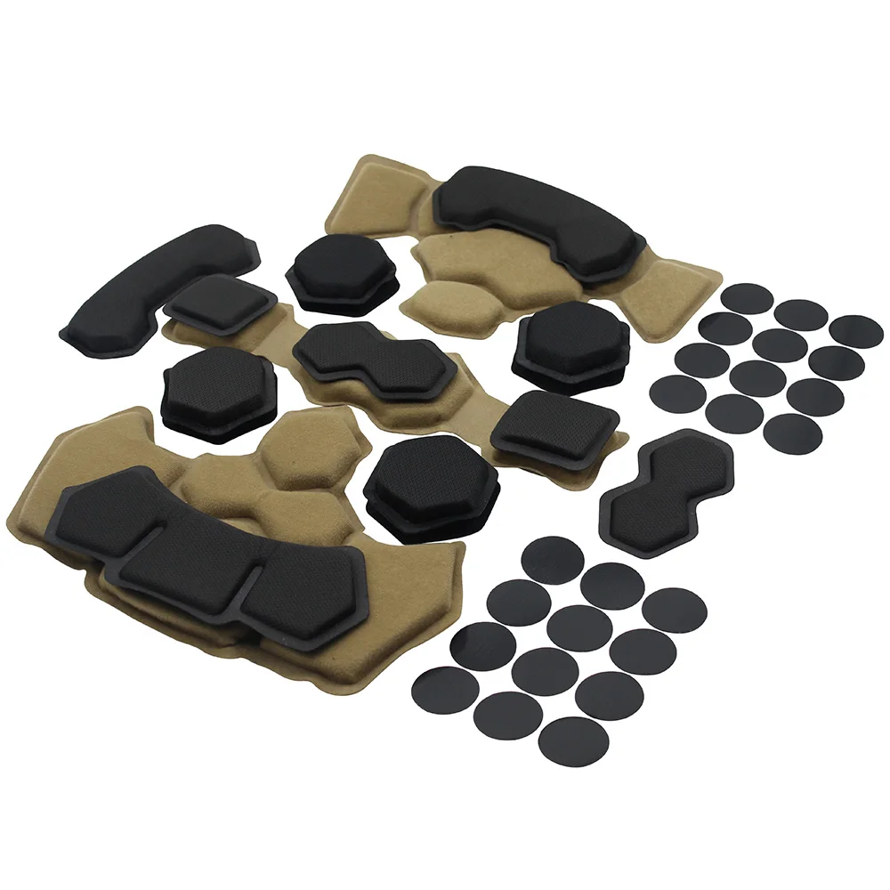 Capas de espuma vista lateral