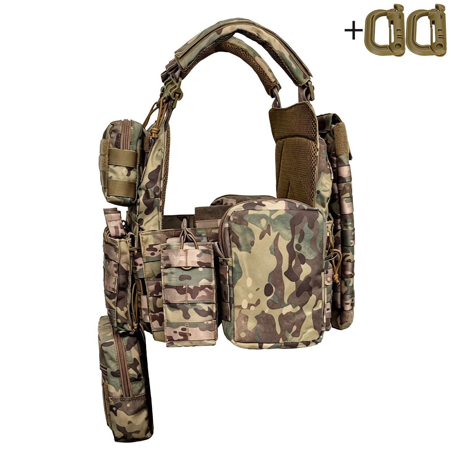 Chaleco de caza MOLLE de liberación rápida para actividades al aire libre - imagen 2