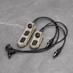 WADSN Interruptor Remoto Táctico Dual con Botón de Presión