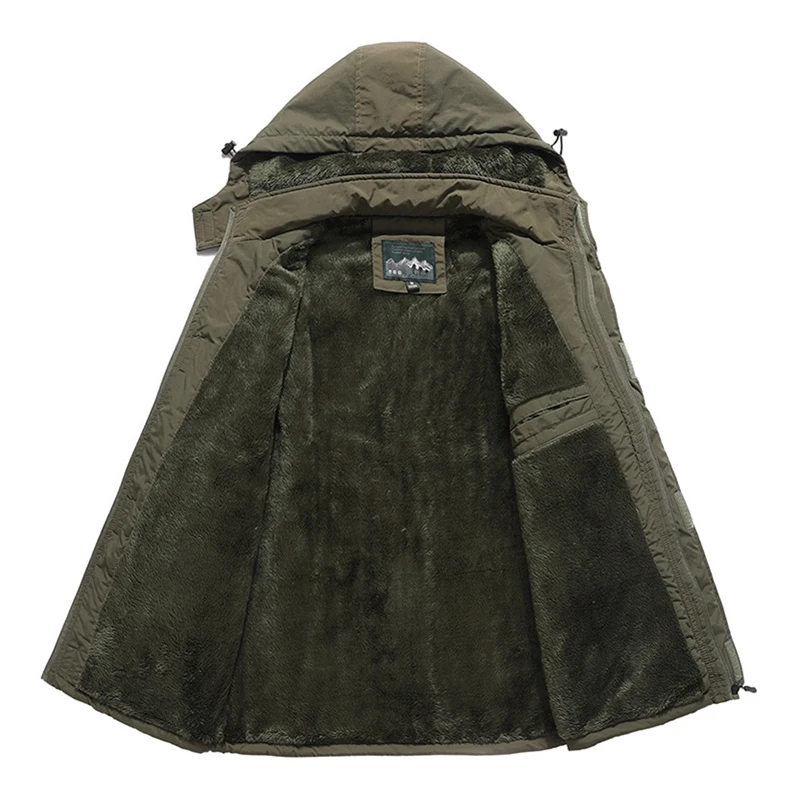 Chaqueta táctica impermeable ripstop – Capucha desmontable Outdoor - imagen 2