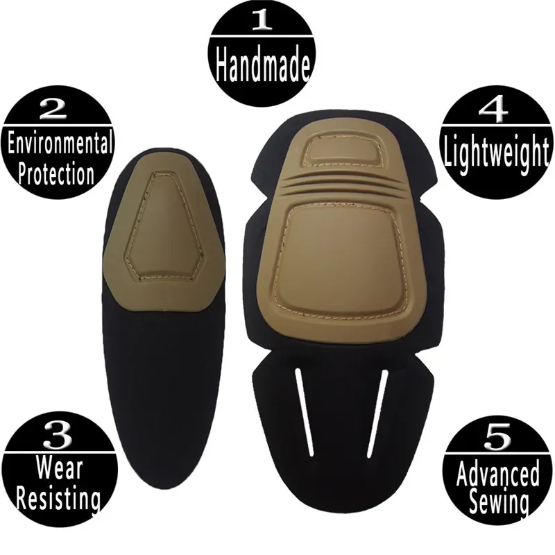 Rodilleras y coderas tácticas Airsoft – Protección completa combate - imagen 3