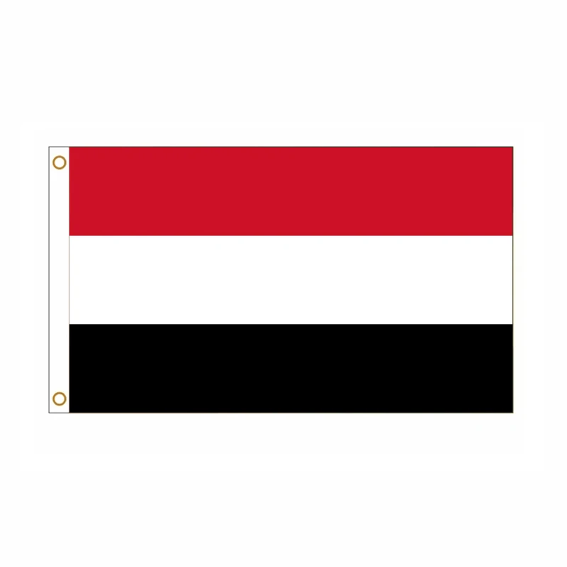 Bandera nacional de Yemen en formato vertical 90x150 cm