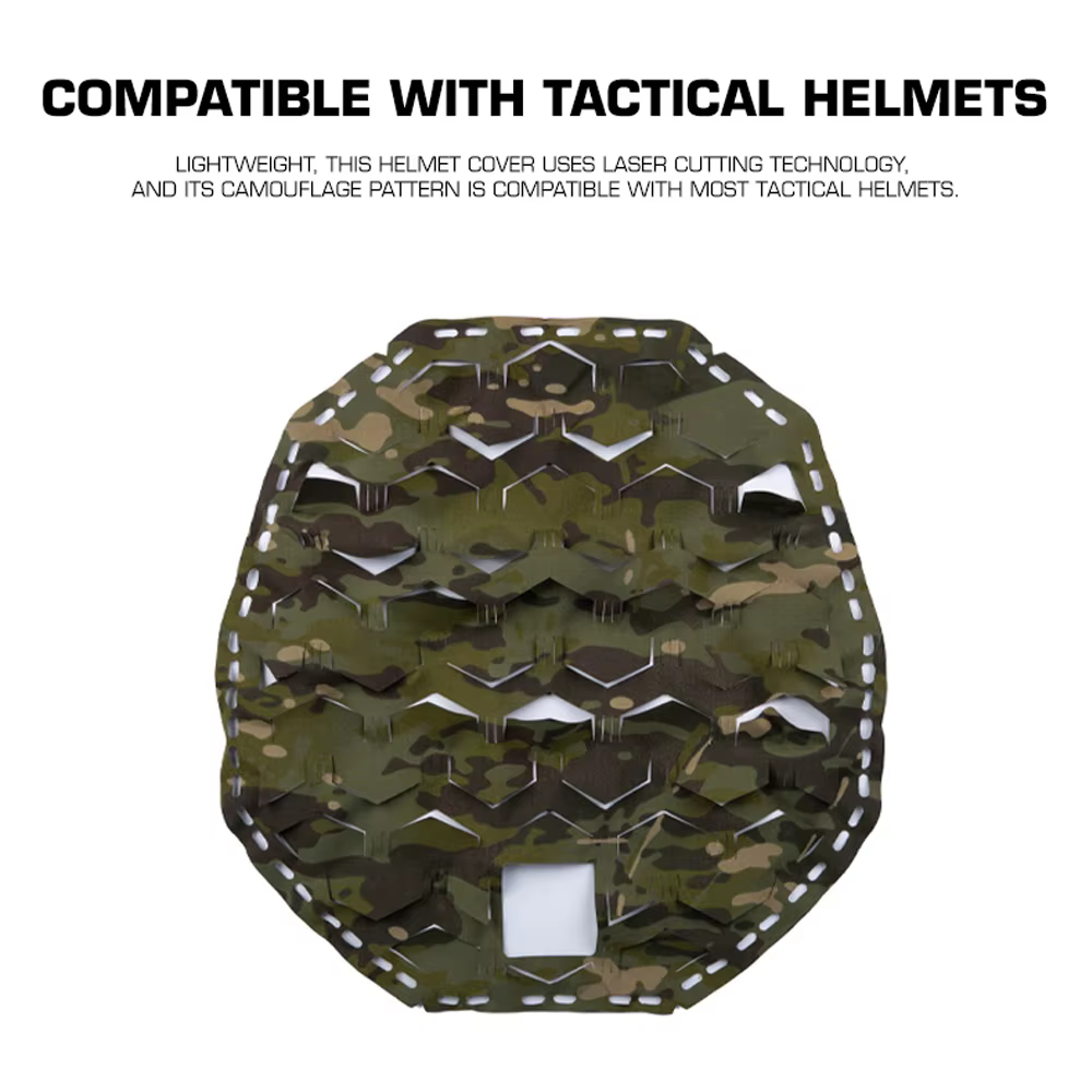 Detalle del tejido Cordura con patrón camouflage MCTP
