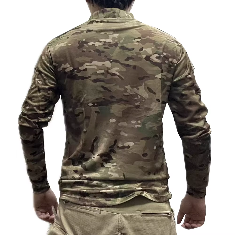 Camiseta táctica manga larga camuflaje Tom MC – CAG Top caza - imagen 2