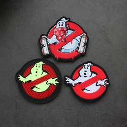 Parche reflectante luminoso bordado PVC y nailon para chaquetas