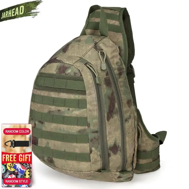 Mochila táctica MOLLE 900D exteriores con bolsillo utilitario frontal - imagen 2