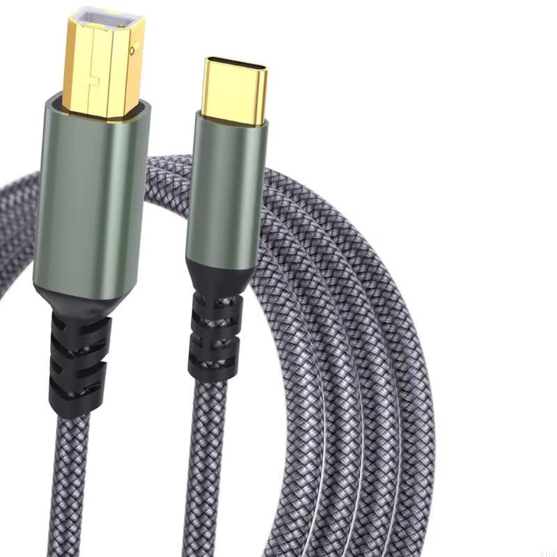 Cable trenzado USB para diferentes configuraciones de escritorio