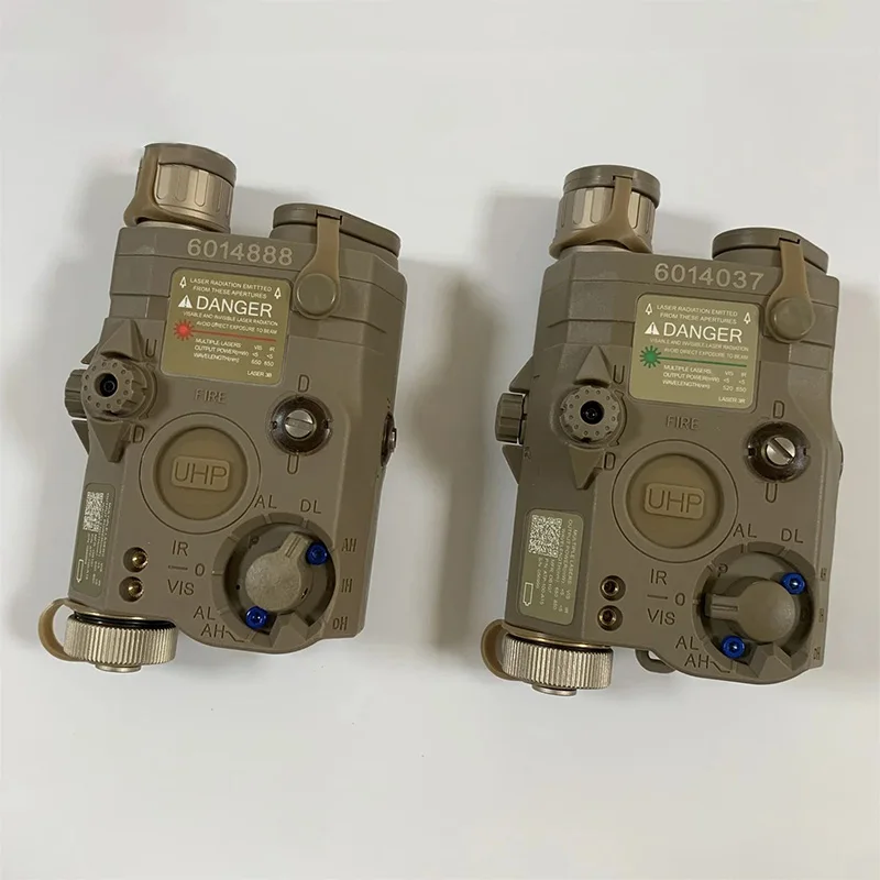Linterna táctica PEQ-15 con láser rojo y verde para airsoft - imagen 5