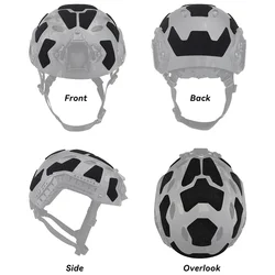 Parches adhesivos para casco táctico FAST con gancho y bucle