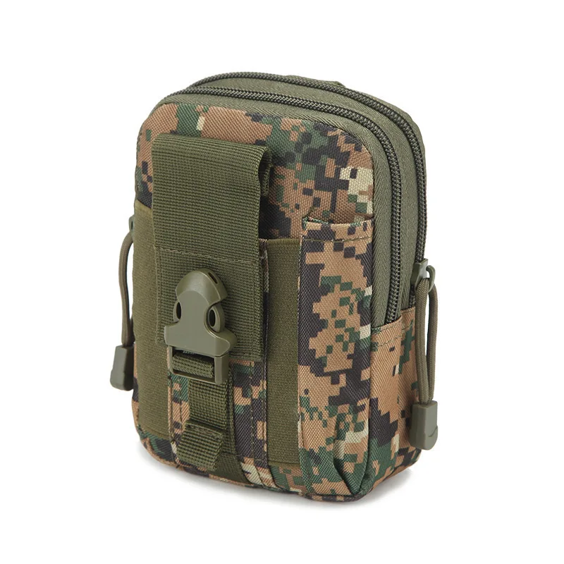 Riñonera táctica impermeable camuflaje MOLLE para senderismo y EDC - imagen 5
