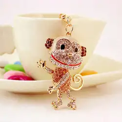 Llavero mono creativo del zodiaco animal, accesorio colgante adorable