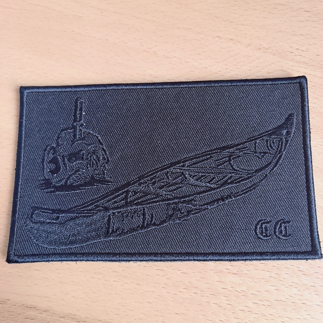 Parche táctico de canoa para uniforme, insignia de brazalete