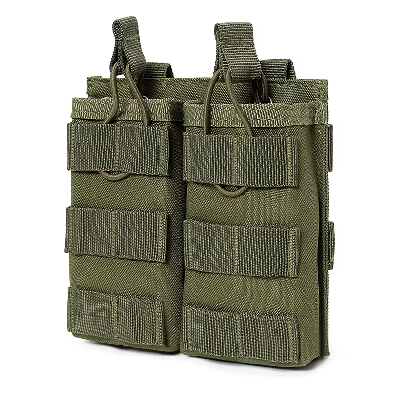 Bolsa táctica para cargadores de nailon resistente multicargador airsoft - imagen 5