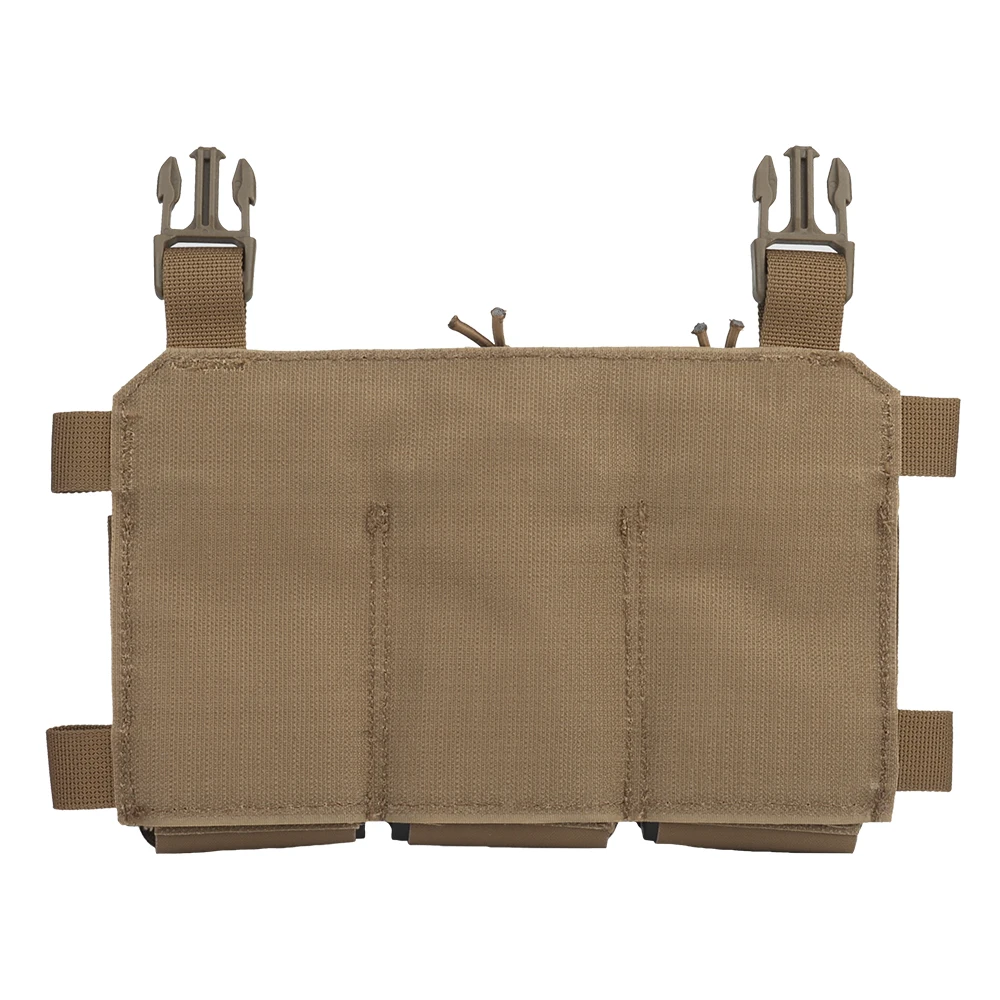 Chaleco táctico MOLLE triple portacargadores 5.56/7.62 - imagen 4
