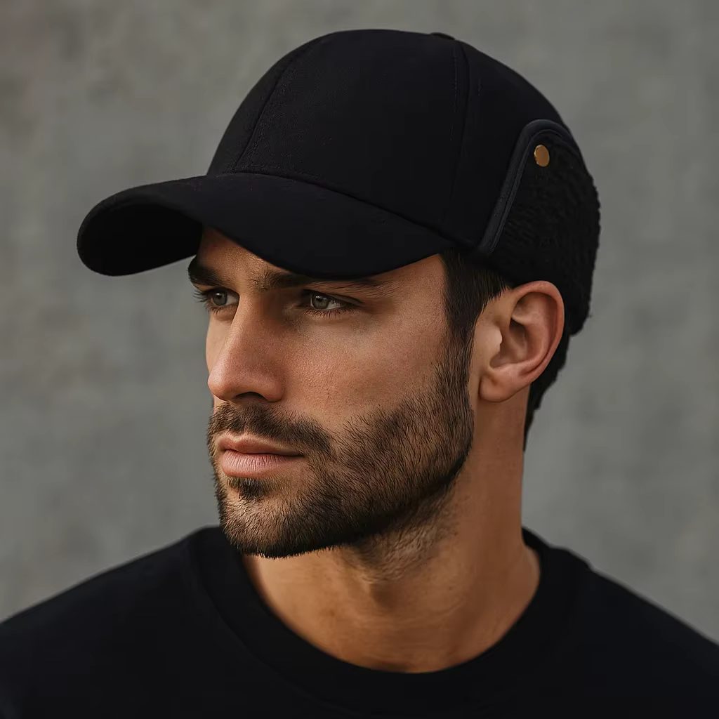 Gorro táctico con orejeras y forro polar grueso cálido - imagen 3