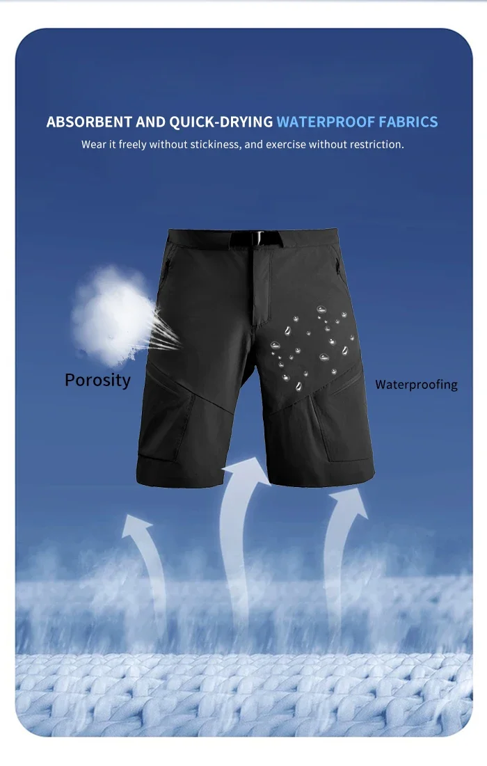 Pantalones cortos con diseño cargo y bolsillos