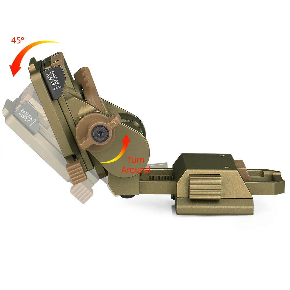 Adaptador NVG PVS-14 L4G24 para montura en casco y gafas