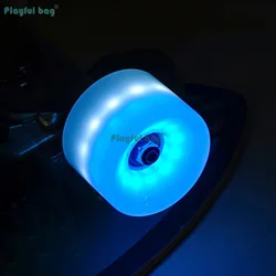 Ruedas skateboard con luces LED para longboard y street cruiser