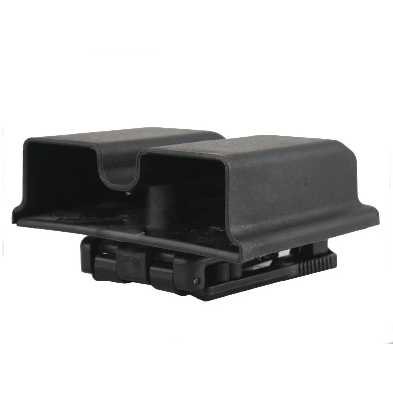 Funda táctica doble cargadores P226 – MOLLE nailon negro - imagen 4