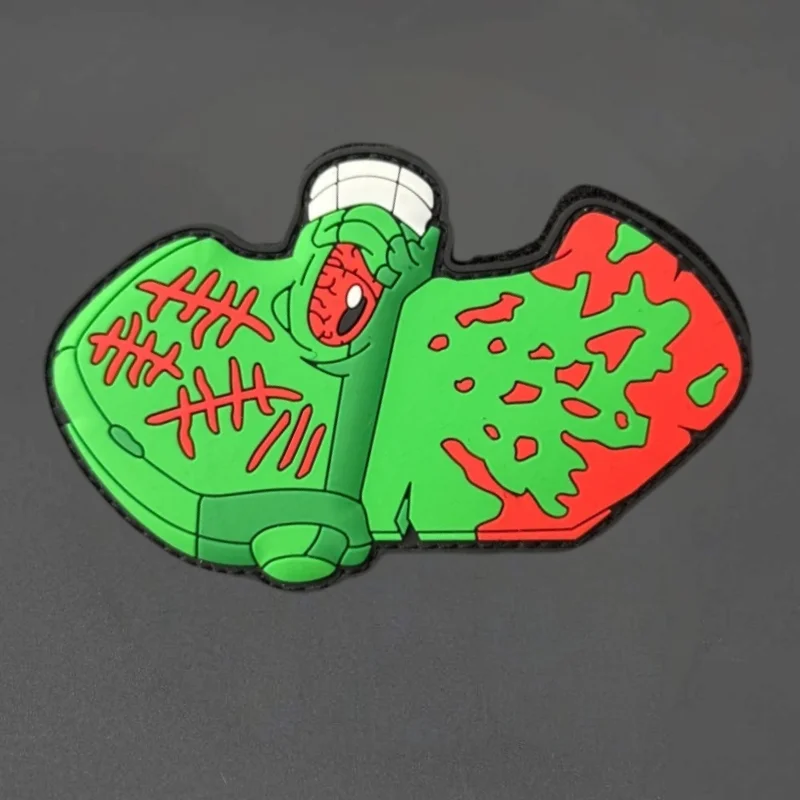 Parche de PVC con velcro y diseño para chaleco táctico