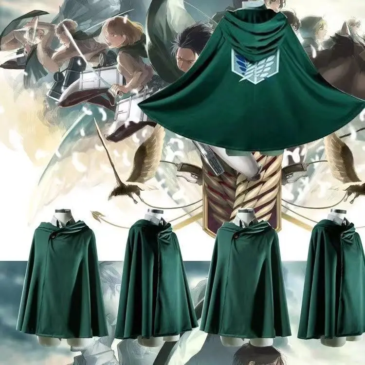Capa lista para cosplay de Shingeki No Kyojin