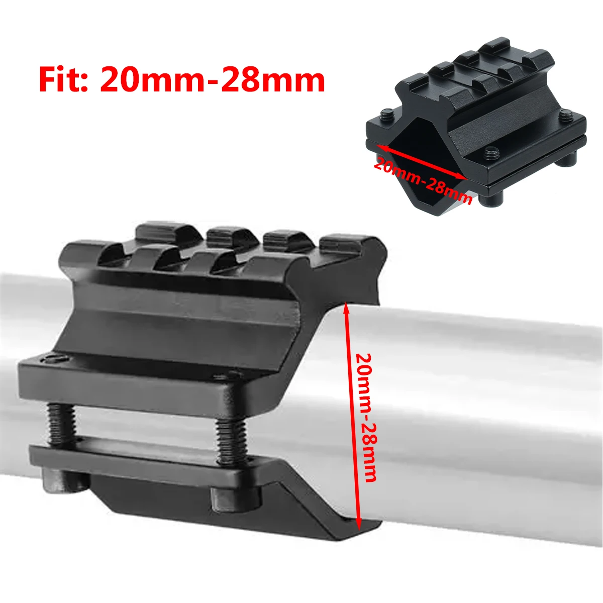 Adaptador de montaje ajustable para riel Picatinny superior - imagen 2