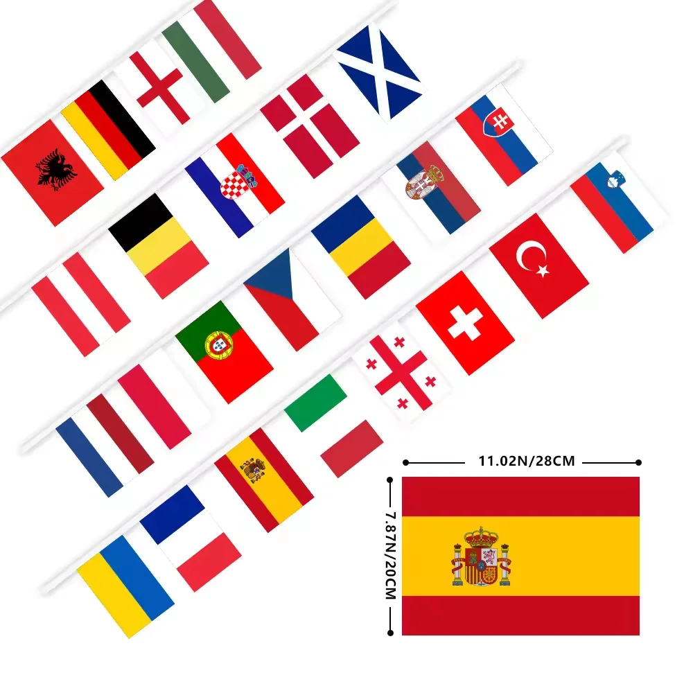 Bandera de cuerda táctica SKY FLAG – Decoración bar y partidos fútbol - imagen 5