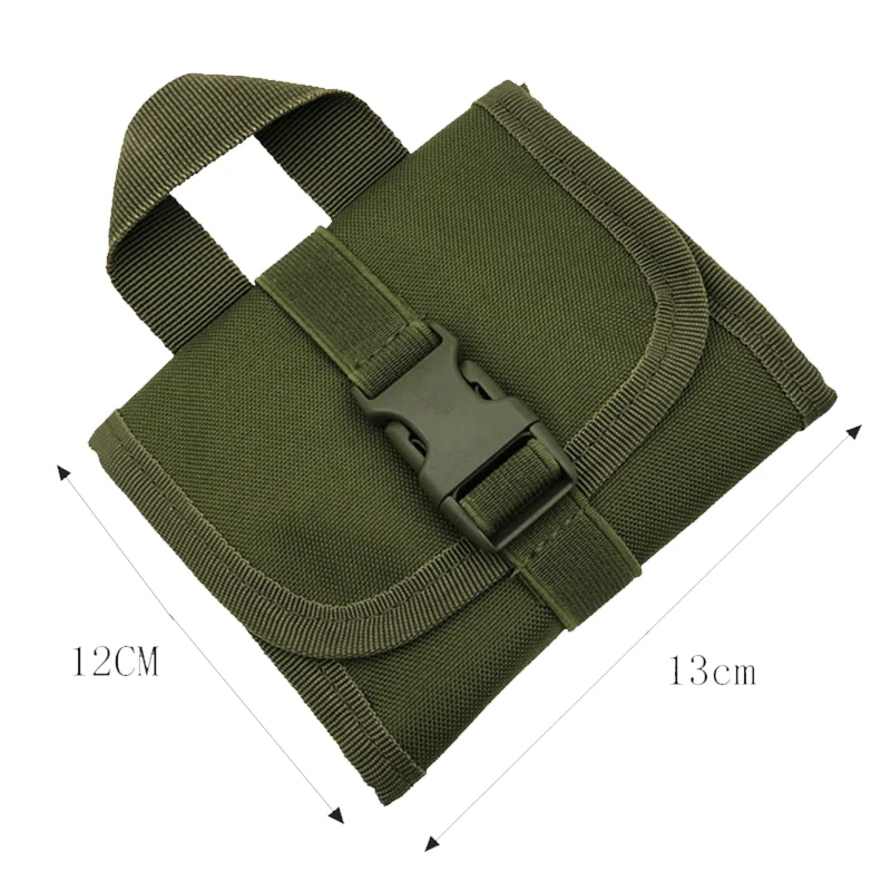 Detalle de la bolsa para accesorios de armas
