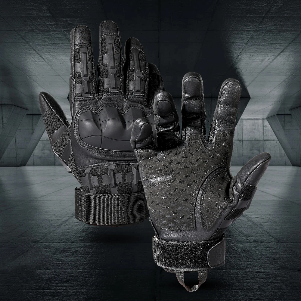 Guantes tácticos mvptoo con protección nudillos