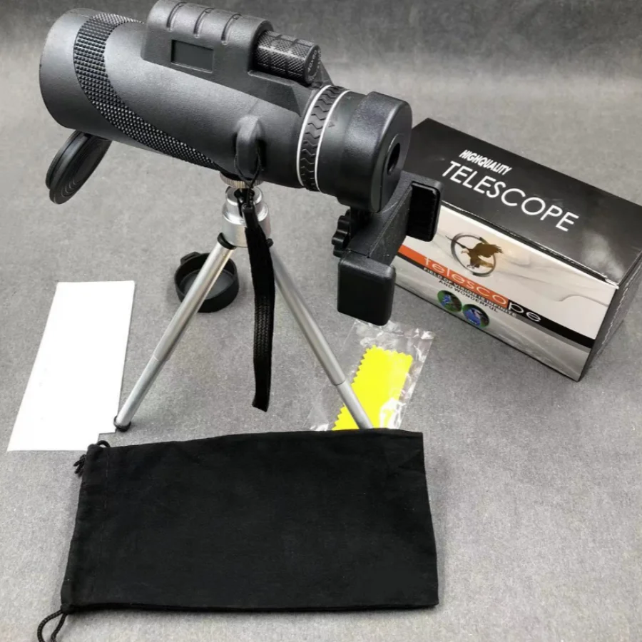 Monocular BAK4 80x100 con trípode y soporte para móvil - imagen 2