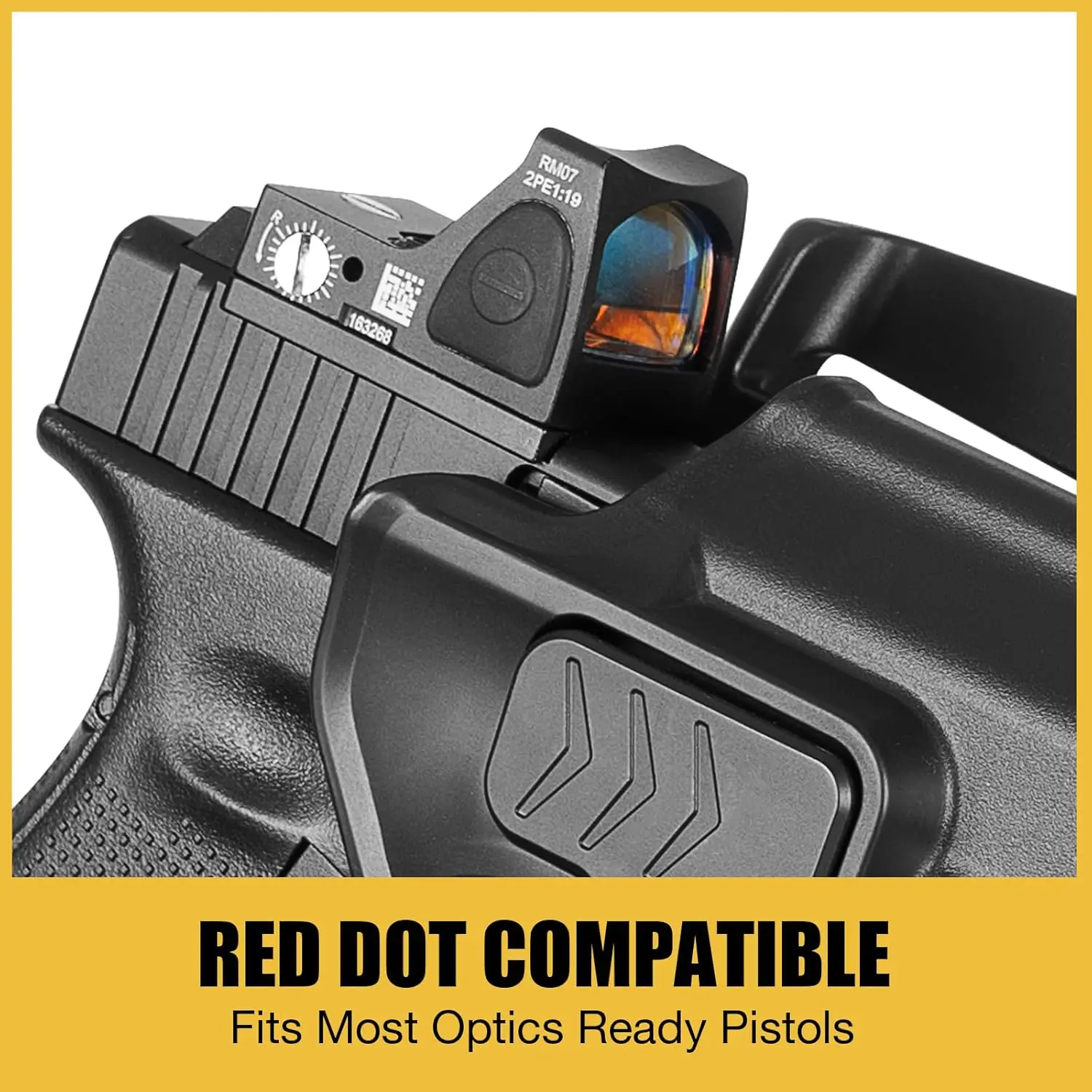 Funda OWB táctica Glock nivel II exterior cinturón mano derecha - imagen 2