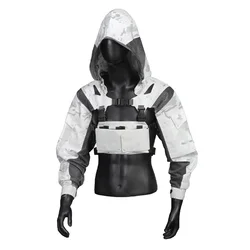 DMGear Chaqueta táctica de combate con capucha y portacargadores