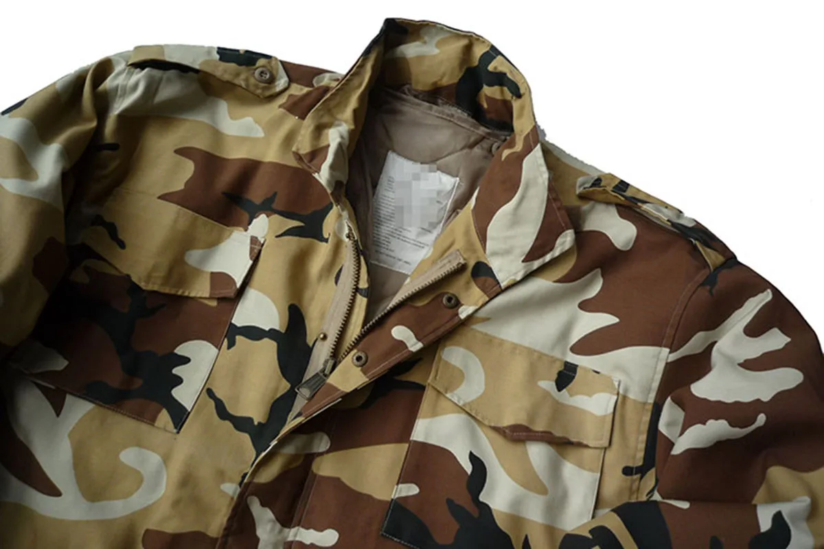 M65 Gabardina Táctica - Abrigo Militar con Capucha y Forro Interior - imagen 2