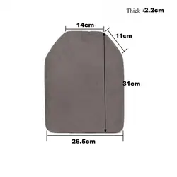 Chaleco táctico EVA negro para Airsoft y Paintball, transpirables
