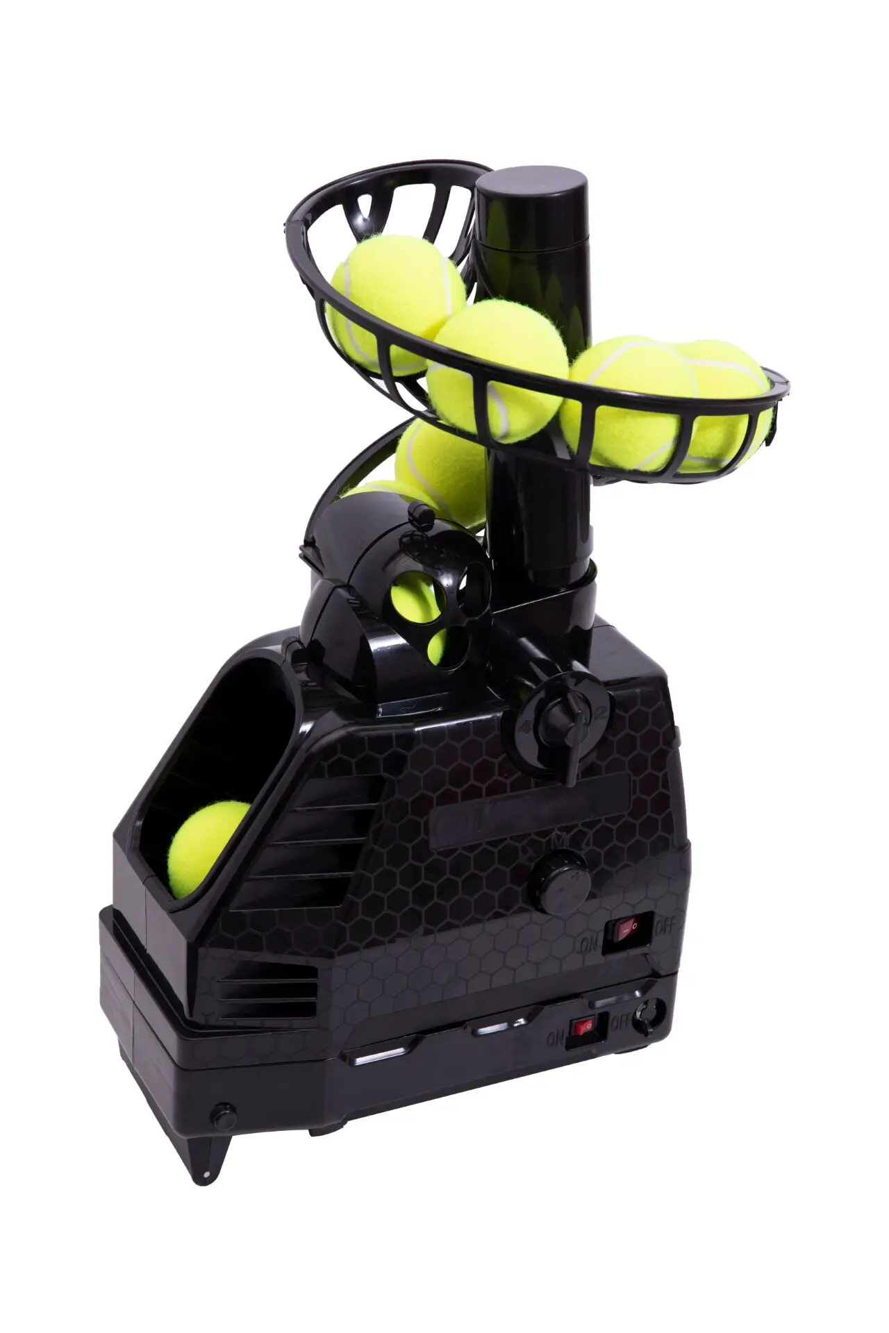 Lanzapelotas de tenis automático portátil con control remoto - imagen 3