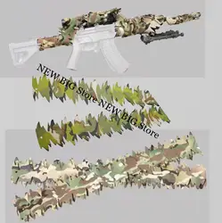 Tiras ghillie camuflaje tácticas para ocultación con corte láser