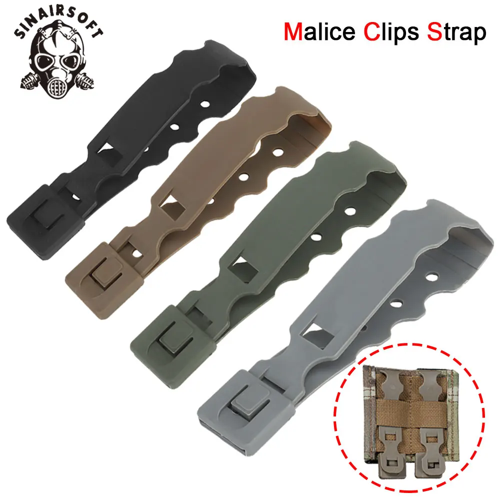 Sistema de cierre trapezoidal para correas MOLLE