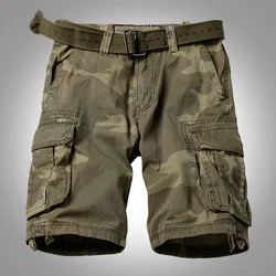 Shorts tácticos camuflaje woodland – Transpirables multibolsillo
