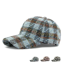 Gorra táctica outdoor de mujer rosa y azul con visera