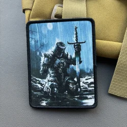 Parche táctico morale brazo roto – Velcro para chaleco o mochila