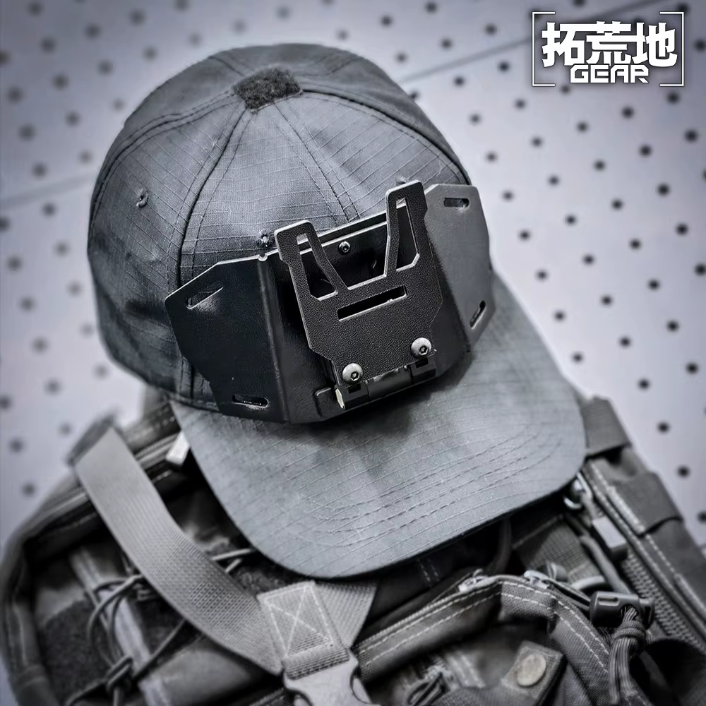 Protector frontal para casco y gorra táctico de cosplay - imagen 3