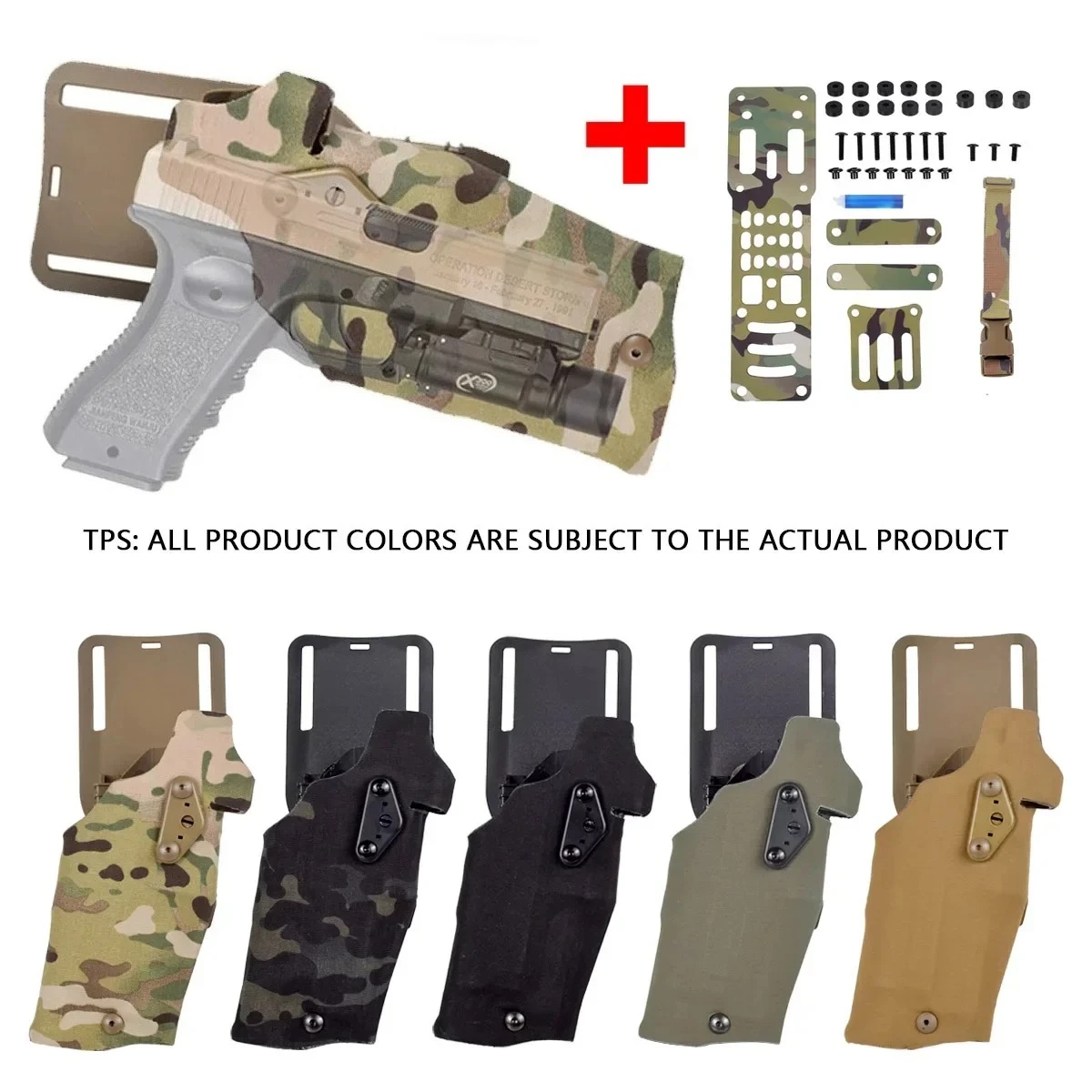 Funda táctica ultraligera Surefire X300 para Glock 17 19