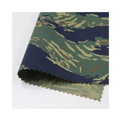Tela táctica camuflaje azul negro desierto Oxford nailon para chaleco