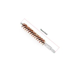 Escobilla de limpieza bronce 7,62mm para pistola y escopeta